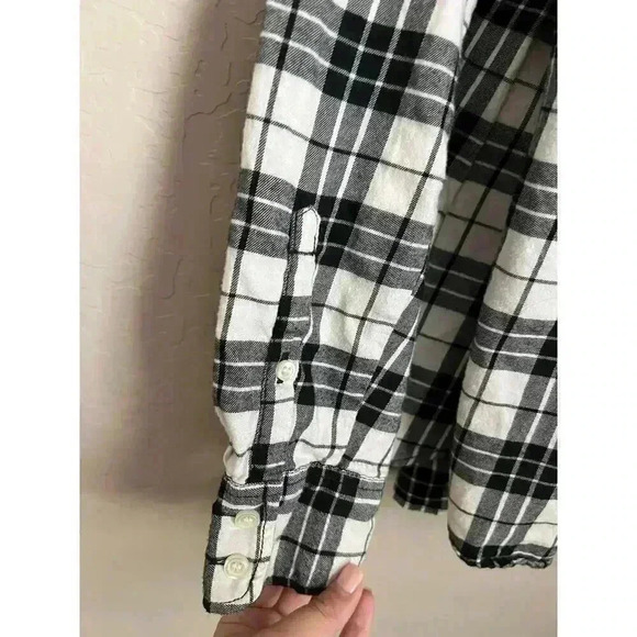 J. Crew Factory Plaid Shirt Glen Multi Size Small - Picture 5 of 11